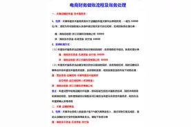 朋友做电商会计7年月薪2W，全靠这158页会计实操干货！附报表图片