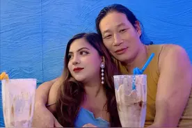 河南大叔年近半百，娶小17岁尼泊尔妻子，还多了个15岁继女图片