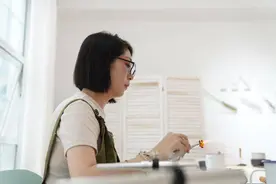 在合肥，一群年轻人迷上“烧玻璃”图片