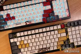 血手幽灵永劫无间联名款机械键盘评测：颜值实力派图片