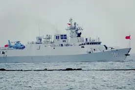22艘056轻型护卫舰，由海军集体转隶海警局，强化我海上执法力量图片