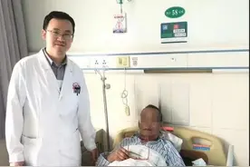 近9旬老人罹患“难言之隐”，医生微创剜除前列腺增生图片