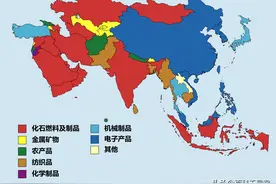 各国主要出口的商品是啥？非洲南美是初级产品，欧洲东亚是工业品图片