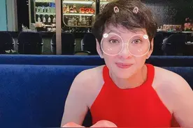 余安安63岁生日三代同堂一起庆祝 抱着外孙庆生露幸福的笑容图片