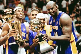 美媒最新评论：科比不配进75大前十名！三连冠是靠奥尼尔得来的！图片