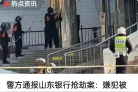 何方神圣？单枪匹马去战斗，真实身份惹人疑。山东抢劫案之探究图片