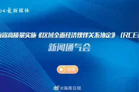 【直播丨海南省高质量实施《区域全面经济伙伴关系协定》（RCEP视频封面