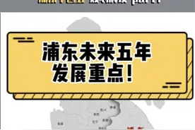🔊三分钟看懂：
浦东未来五年重点发展地区‼️视频封面