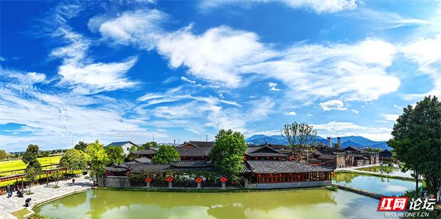 秋游时刻丨天高云淡，正是拜访荆坪古村的最好时节