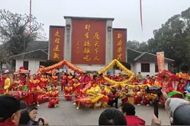 龙狮迎春 2024春节活动安江农校纪念园景区精彩纷呈图片