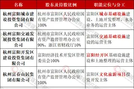 杭州城投系|富阳六大国企五家是做地主力图片