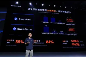最高再降85％ 阿里云CTO周靖人：大模型调用价格并不足够低图片