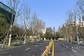 武昌区秦风路通车在即 东湖城建打通武昌“便民路”图片