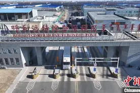 中国呼和浩特至蒙古国乌兰巴托TIR国际运输线开通图片