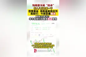 特朗普关税“绞杀” 美股盘前再狂泻图片