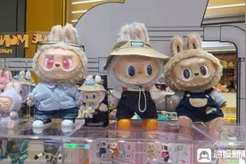 海量财经｜一个泡泡玛特LABUBU玩偶身价等于23克黄金 济南所有门店无现货图片