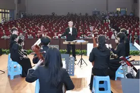 民族音乐盛宴上演! 渝北区2025年“文化进校园”文艺演出走进同茂小学图片