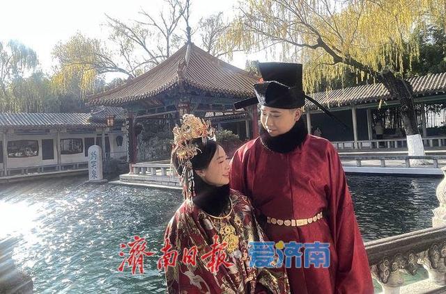 趵突泉水位同比上涨1.29米 冬日泉水欢腾引客来