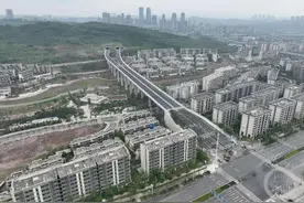 渝北中央公园片区两条道路即将通车图片
