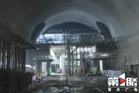 有你家附近的吗？重庆这些轨道线路刷新进度条图片