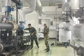 国内这座城市开启供暖图片