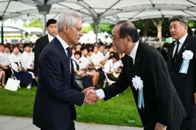 美驻日大使就广岛被原子弹轰炸79周年发文，日网民抨击“配图暴露邪恶本性”图片