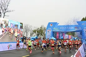 浙江又添一场重磅马拉松  宁海万人马拉松开跑图片