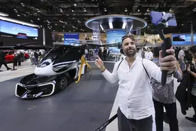 外媒：上海车展展示行业最新技术成果图片