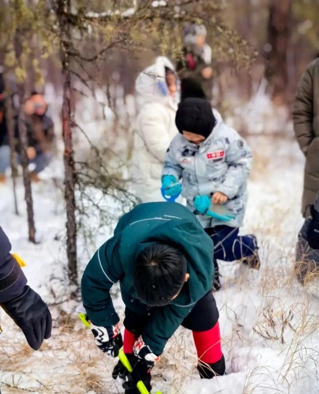 冬天的呼伦贝尔，孩子玩到不想走！