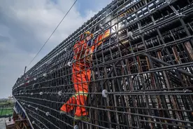 浙江嘉兴：524国道施工有序推进图片