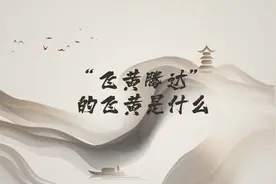 文化闲谈㉖|“飞黄腾达”的“飞黄”是什么图片