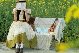 有一种春天，叫做油菜花开图片