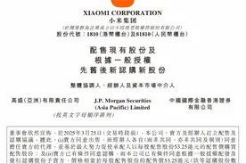 小米计划筹资397亿元投入汽车和AI？雷军持股比例曝光图片