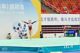 小身体蕴含大能量！深圳队夺学青会体操女团亚军图片