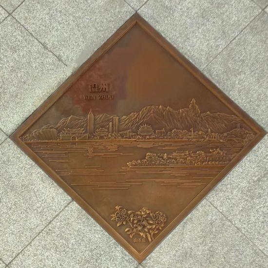 荟萃长三角地标和美景 方厅水院廊桥地刻已亮相