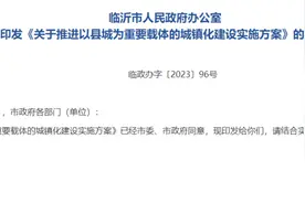 一系列建设方案即将实施，临沂九县将迎来重大发展机遇图片