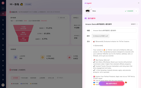 卧兔旗下WotoHub AI小兔数字员工行业首发，创造海外红人营销新纪元