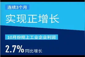新华财经|10月份我国工业企业利润同比缘何能实现“三连增”？图片