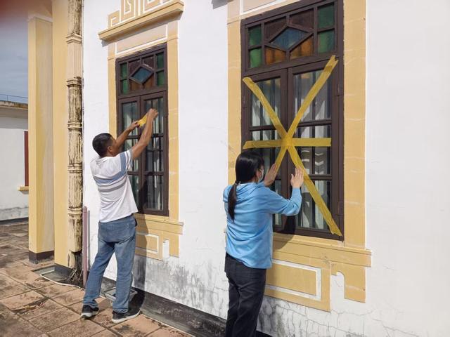 图集|恩平市文化广电旅游体育局全面开展防风、防蚊工作