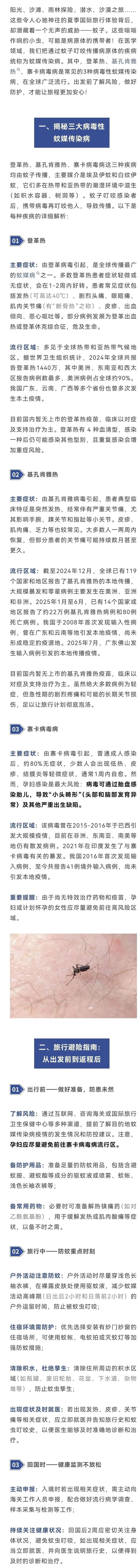 中疾控提醒出境游客：这一“功课”比攻略更重要！