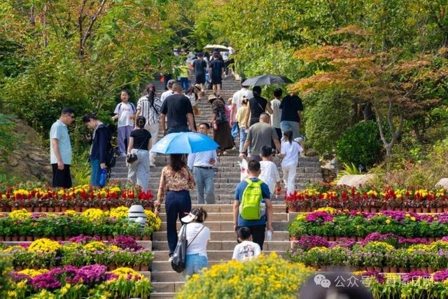 日照天台山旅游区人气爆棚！