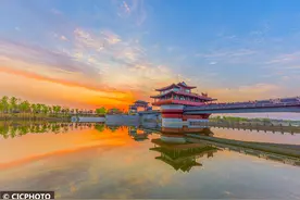 江苏泗洪：千年古汴河 春景美如画图片