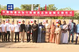 塞内加尔儿童医院举行中国援助药品器械捐赠仪式图片