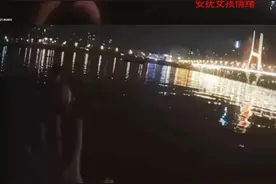 湘潭警察跳入水中 救下轻生女孩图片