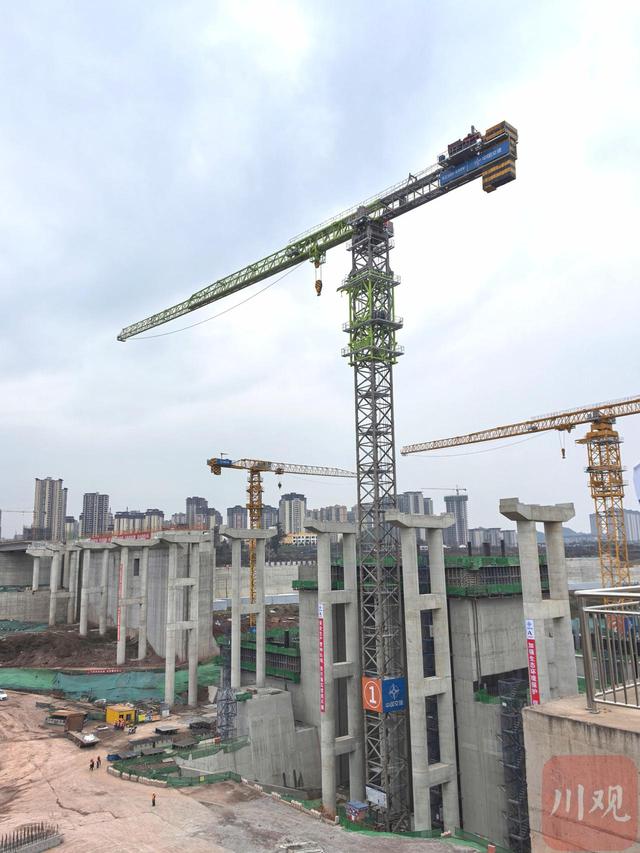 渠江风洞子航运工程建设拉满“进度条”丨决战收官年 冲刺一季度