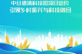 杭州侨创助力中谷德清科技园项目签约，引领乡村振兴与科技融合图片