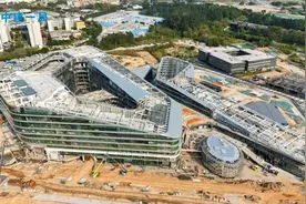 “未来工厂”即将亮相！中建一局承建的广州小鹏科技园取得新进展图片