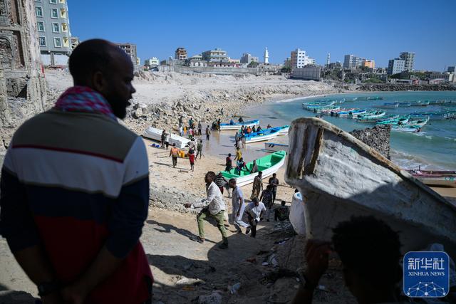 索马里摩加迪沙：海滨掠影