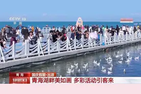 总要去趟青海湖吧~看湖面碧波万顷 听耳边秋风阵阵图片
