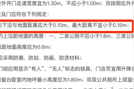 为啥公共厕所的门下都要空一截？图片